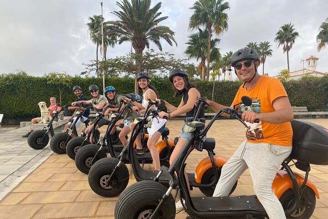 Electric scooter tour Maspalomas