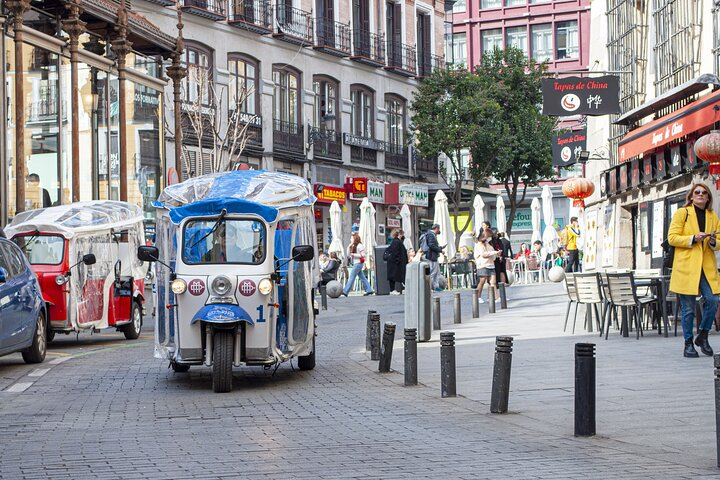 Eco Friendly Tuk Tuk Experience with the Local in Madrid - Photo 1 of 9