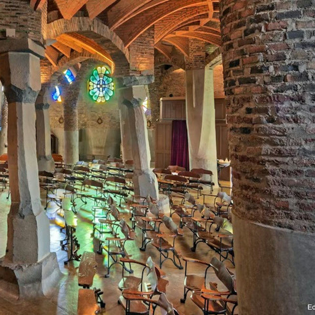 Gaudí's Crypt and Colonia Güell: Guided Tour - Photo 1 of 9