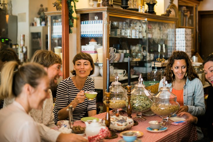 Enjoy a tea infusion made from wild Ibizan herbs 