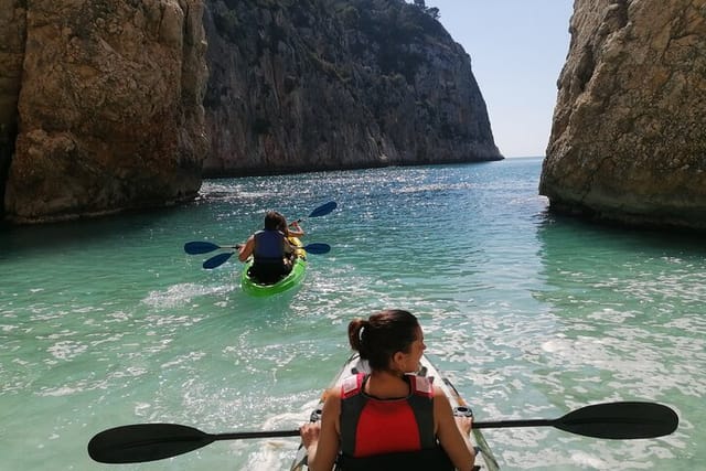  Kayak excursion in Jávea, Cala Granadella (Snorkeling) Caló, llop marí, ambolo - Photo 1 of 16