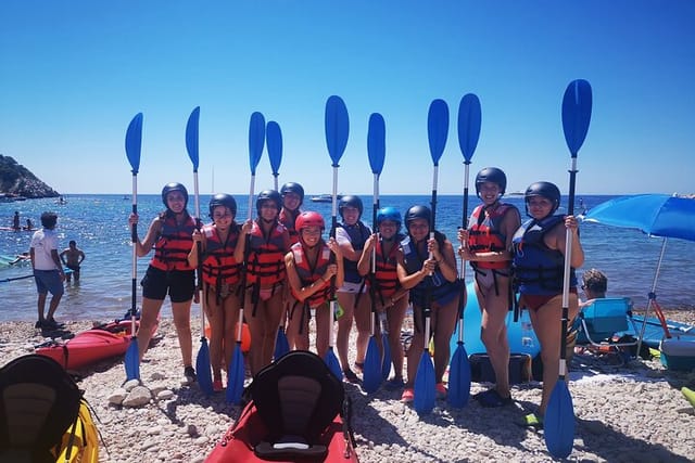 Kayak excursion to Cova dels Coloms from Platja Mascarat - Photo 1 of 25