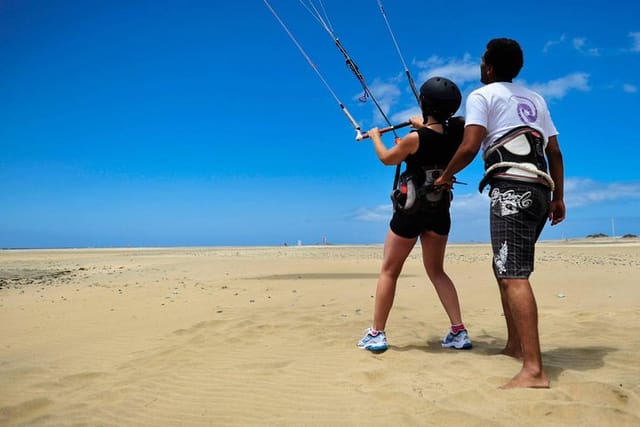 Kite surfing beginners course