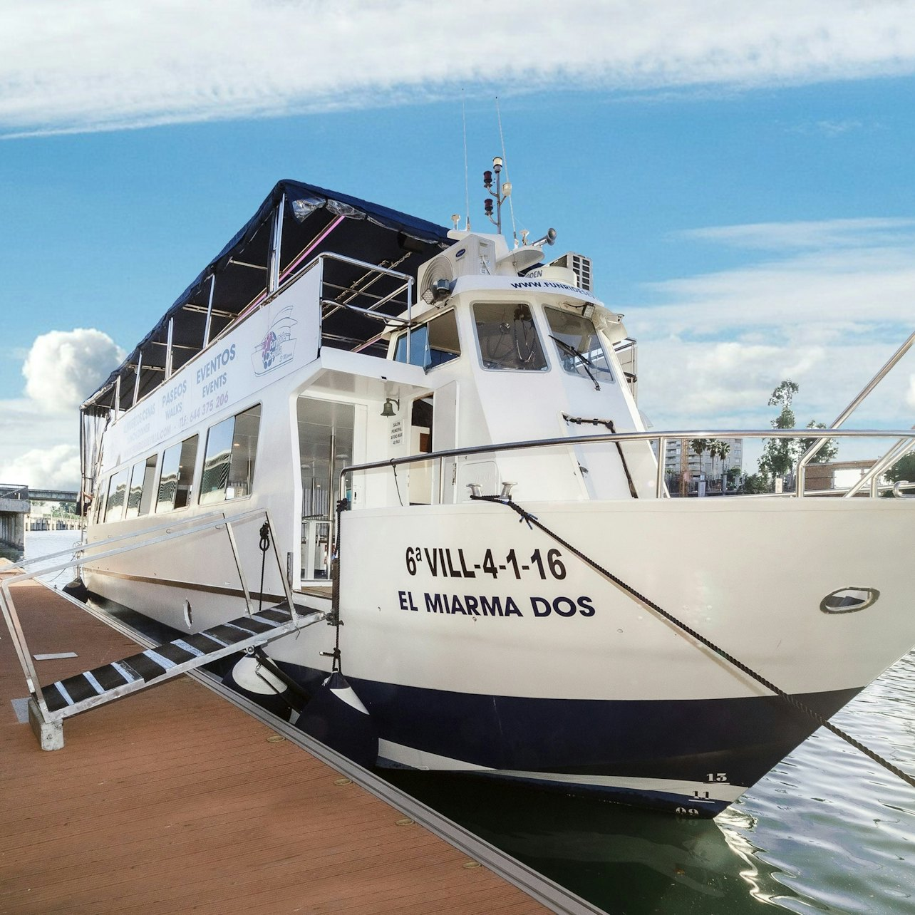 Lunch or Dinner on a Yacht in Seville - Photo 1 of 14