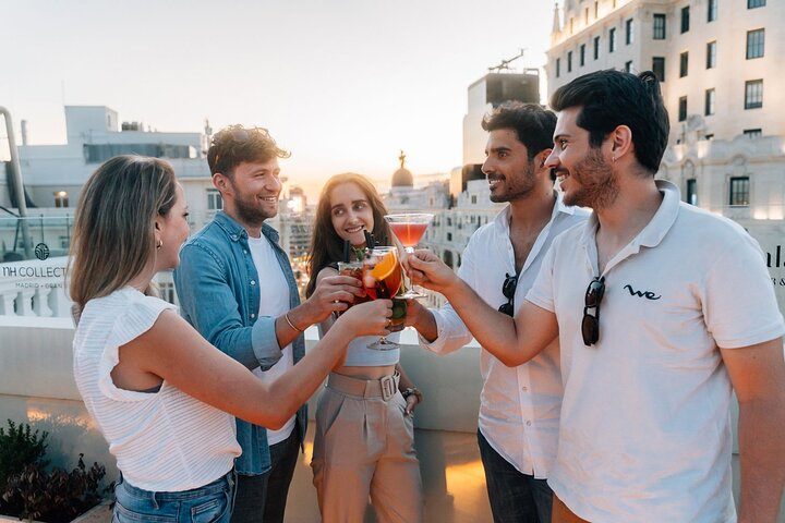 Madrid Local Tapas & Wine tour with Drinks & Views from a Rooftop - Photo 1 of 12