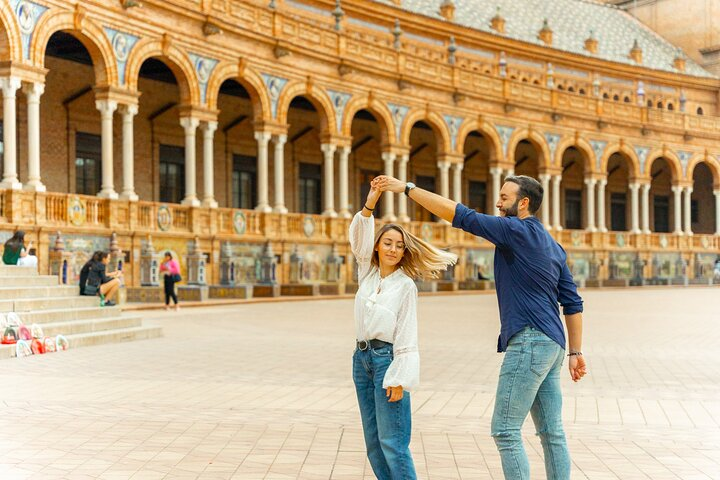 Make Seville unforgettable: Private Photoshoot at Plaza de España - Photo 1 of 8