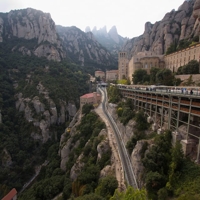 Montserrat: Rack Railway & Train Roundtrip from Barcelona - Photo 1 of 2