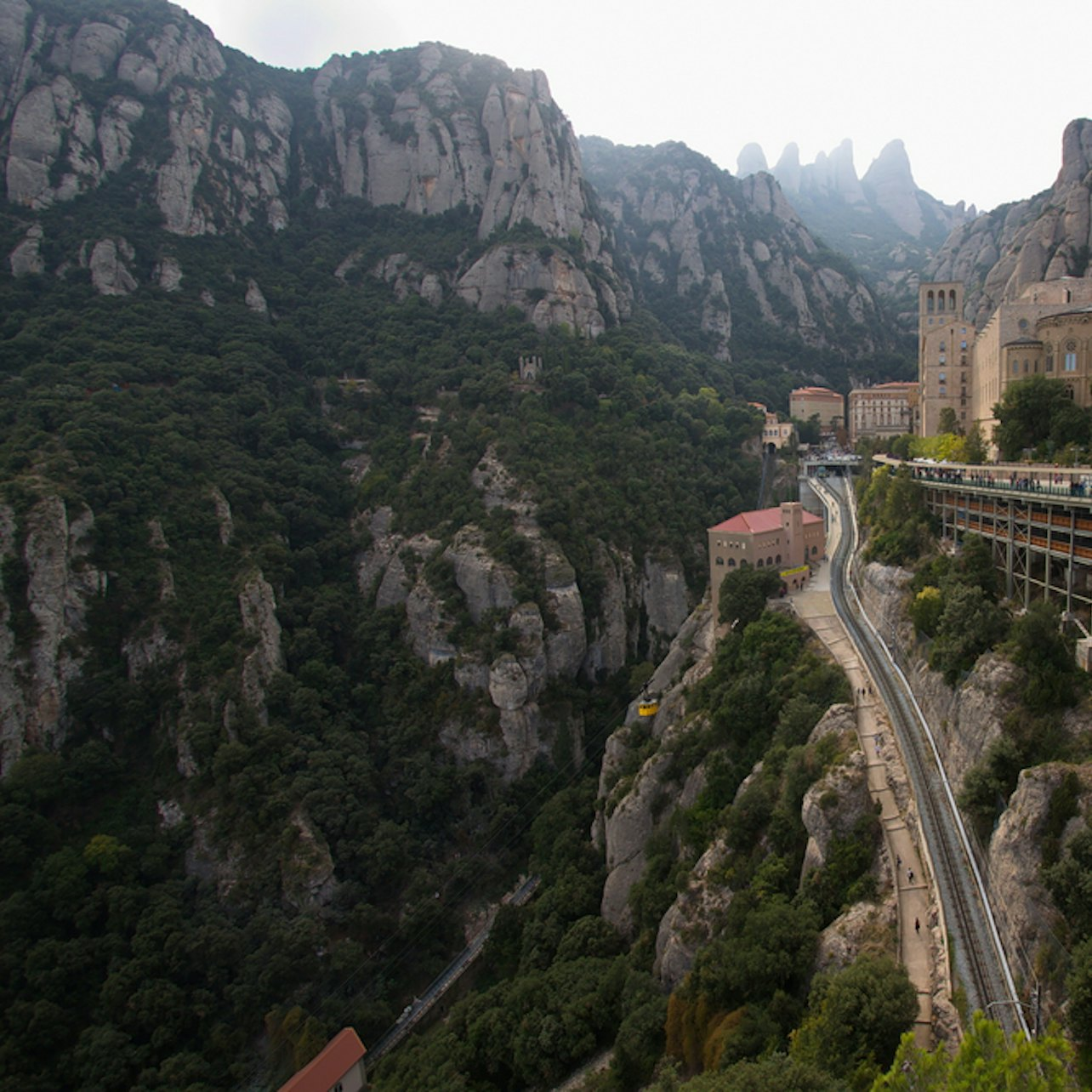 Montserrat: Rack Railway & Train Roundtrip from Barcelona - Photo 1 of 2