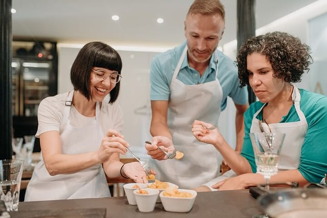 Paella and Tapas Cooking Class in Madrid with Market Visit - Photo 1 of 19