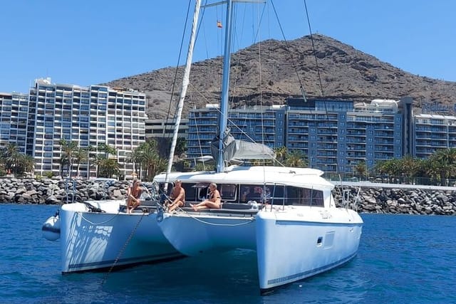 Private 4 hour Catamaran cruise in south coast of Gran Canaria - Photo 1 of 19