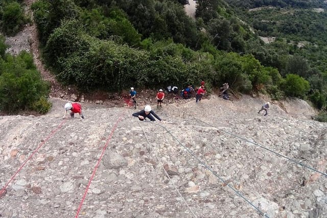 Montserrat Rock Climbing