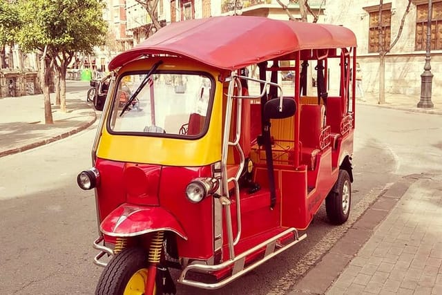 Route through the City of Turia Valencia in Tuk-Tuk - Photo 1 of 8