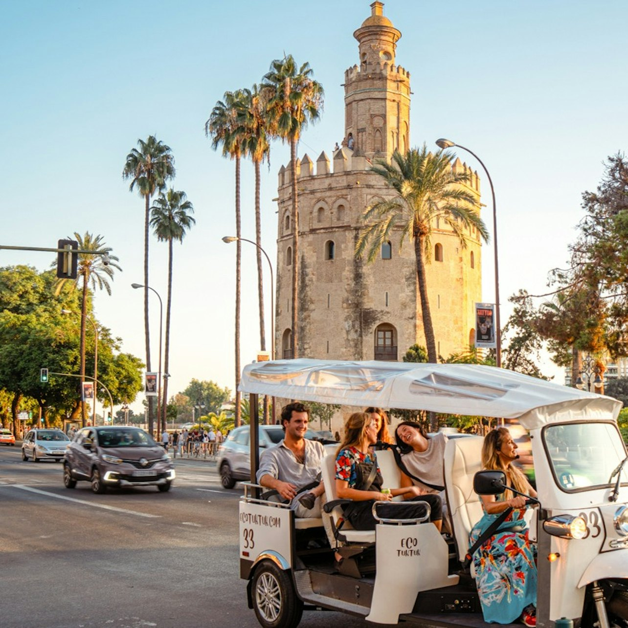 Seville: 1-Hour Tour by Private Electric Tuk Tuk - Photo 1 of 6