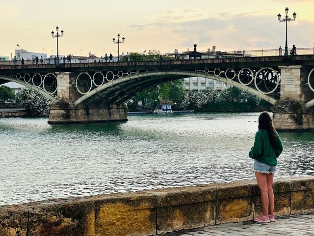 Seville Highlights Tour: Royal Alcazar of Seville, Triana Bridge, Flamenco Show - Photo 1 of 6