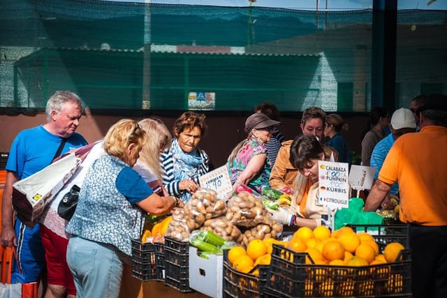 One of the traditional markets