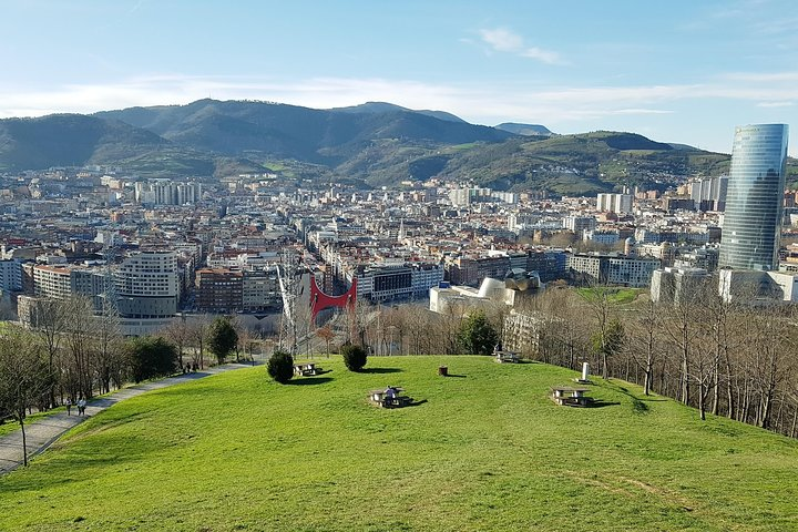 Views of Bilbao from the Artxanda viewpoint.