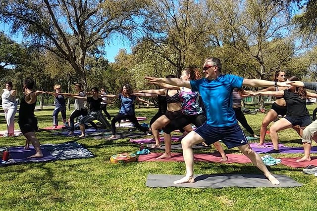 Yoga at María Luisa Park in Seville - Photo 1 of 12