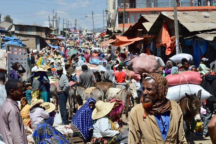 Merkato - the biggest open-air market in Africa