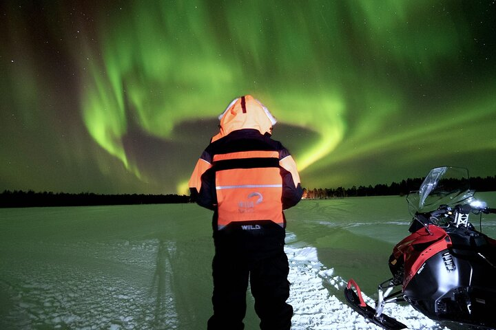 3-Hour Snowmobile Safari to Search Northern Lights in Levi  - Photo 1 of 8