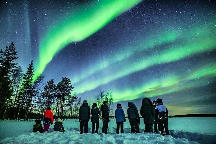  Aurora trip and Snowshoes in Lake Rautusjarvi - Photo 1 of 25