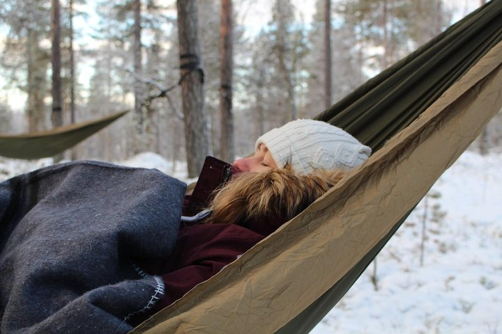 Cocooning in HaliPuu forest