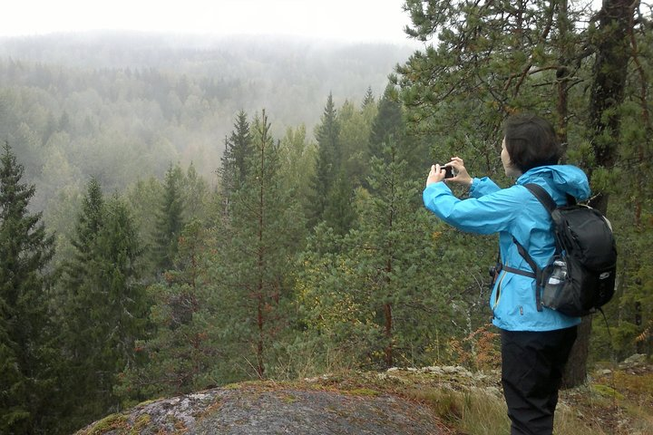 View of Myllypuro Valley in Nuuksio National Park