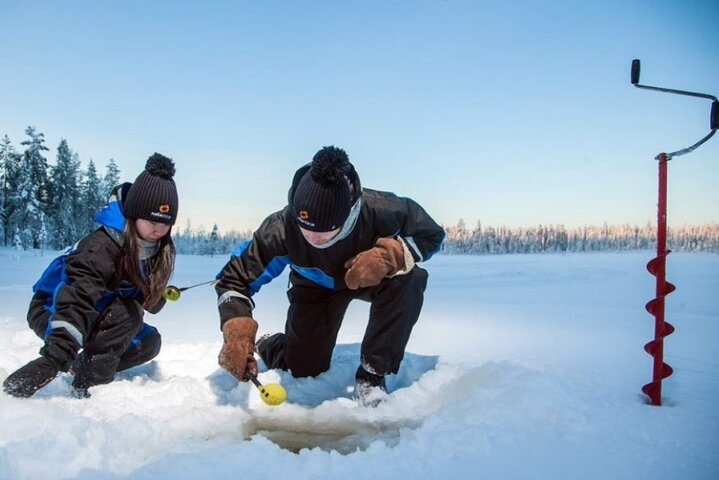  Ice Fishing Adventure in Levi with Salmon Soup - Photo 1 of 9