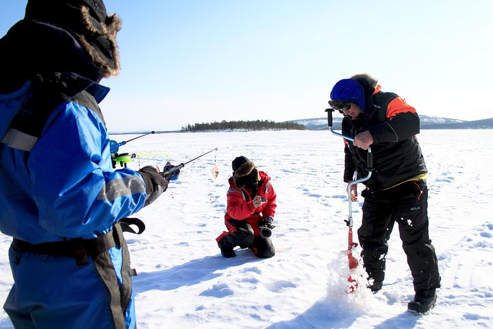 Ice Fishing Safari to Lake Inari from Kakslauttanen with lunch  - Photo 1 of 6