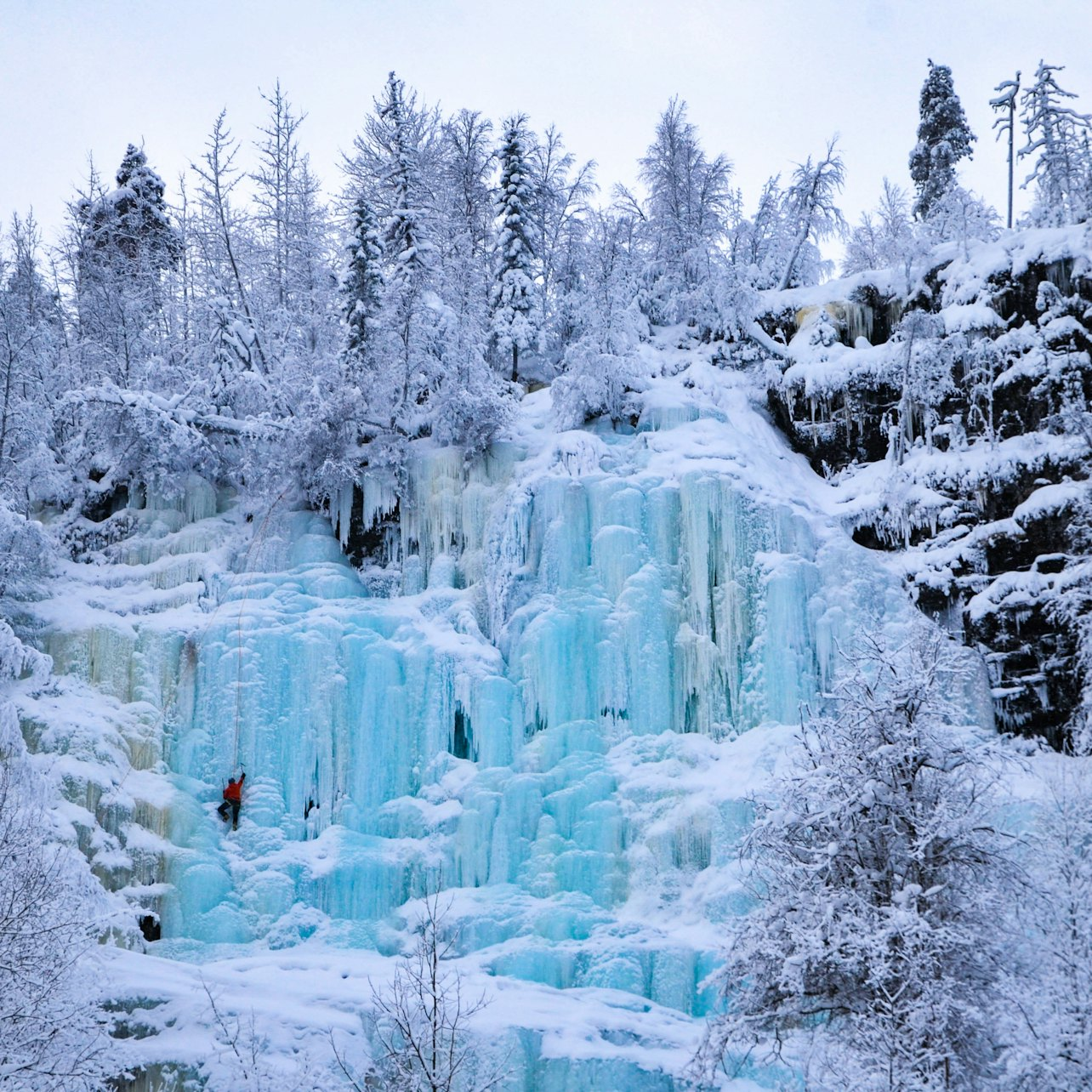 Korouoma Canyon: Frozen Waterfalls Trip From Rovaniemi - Photo 1 of 8