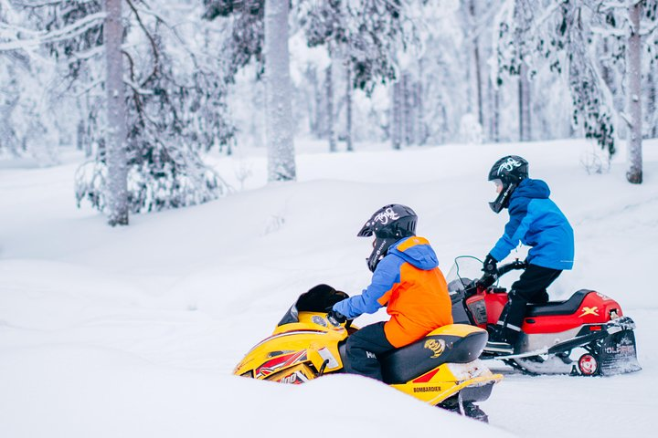 Lapland Family Snowmobile Safari from Levi - Photo 1 of 7