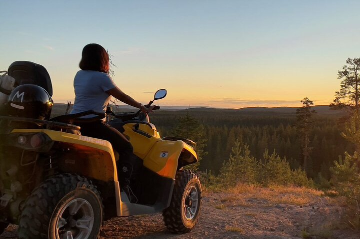 Midnight Sun ATV Ride During the Golden Hour from Rovaniemi  - Photo 1 of 7