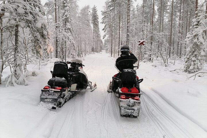 Private Snowmobile Experience in Rovaniemi's Forest - Photo 1 of 7