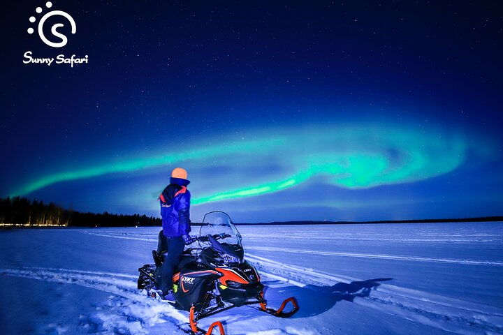 Searching Aurora with Snowmobile - Photo 1 of 7