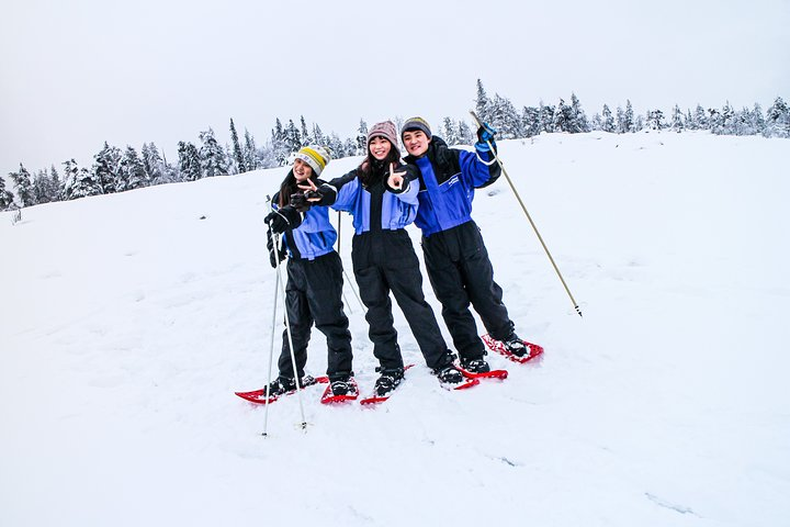 Snowshoe Trip for Ice Fishing in Inari-Saariselkä - Photo 1 of 10