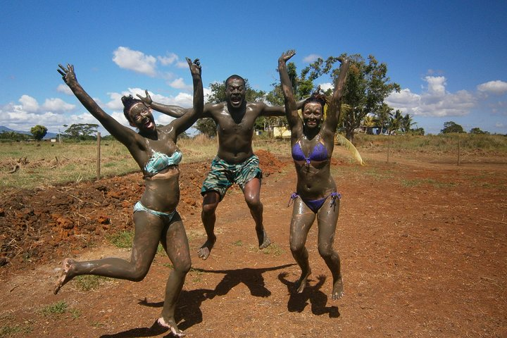 Hot spring and mud pool