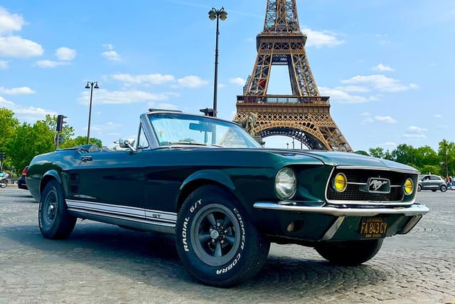 2 Hour Private Tour of Paris in a 67 Mustang Convertible  - Photo 1 of 9