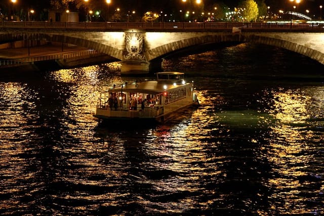 3-Hour Dinner Cruise on Seine River and Saint-Martin Canal - Photo 1 of 6