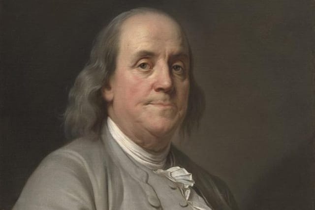 Benjamin Franklin spent 7 years in Paris as the Ambassador to France. He was popular with the French who appreciated his humble style & amazing intellect.