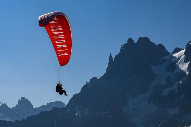 Discovery flight Kailash PARapente Chamonix