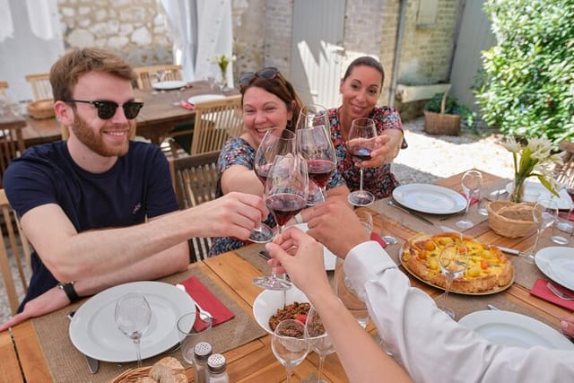 Authentic Champagne lunch after visit and tasting class