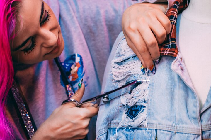 Custom a unique denim jacket with French celebrities’ designer - Photo 1 of 10