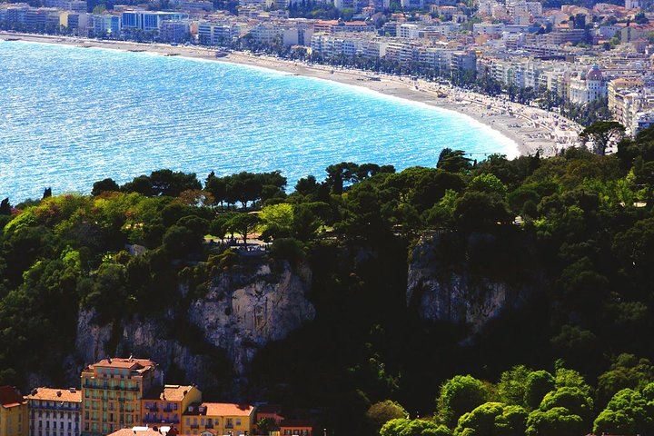 The beautiful panorama of Nice