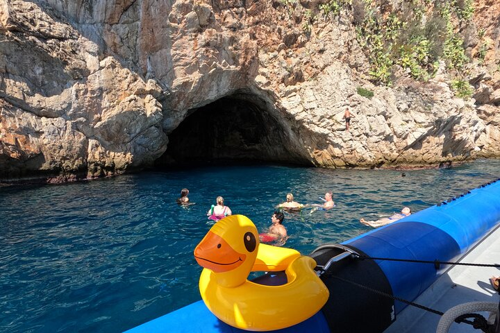 Half Day Guided Boat tour to Mala caves with stop in Villefranche - Photo 1 of 10