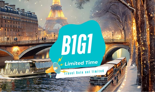 Limited Discount | Seine River Bateaux Parisiens Cruise | France - Photo 1 of 10