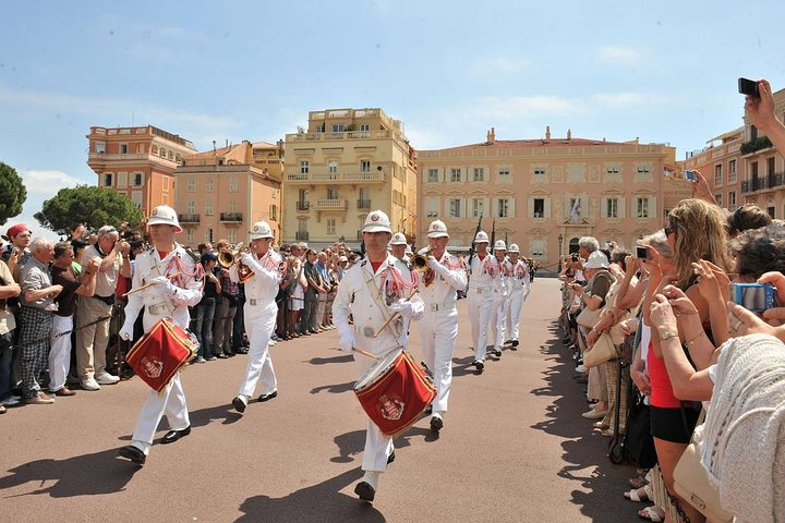 Changing of the guard in Monaco Monte-Carlo