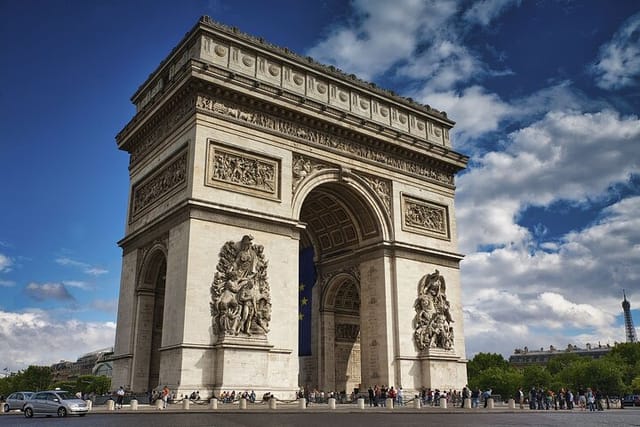 Paris Arc de Triomphe Entry and Mini Walking Tour - Photo 1 of 7