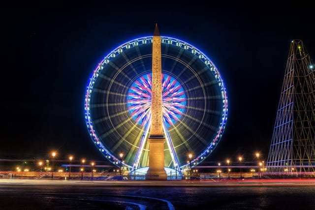 Ferris wheel at the Seine