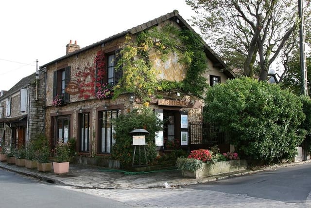 The historic village of Barbizon