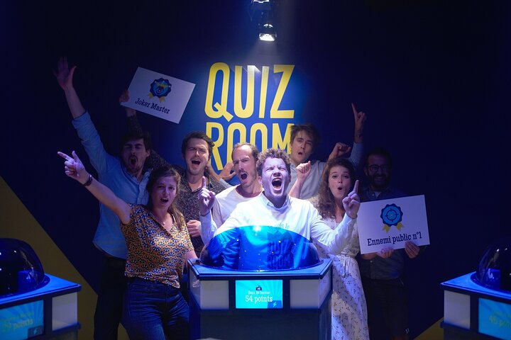 Quiz Room is the new immersive quiz game in Aix-en-Provence, where groups of friends or colleagues can come and have fun and challenge each other for more than an hour around fun, original questions.