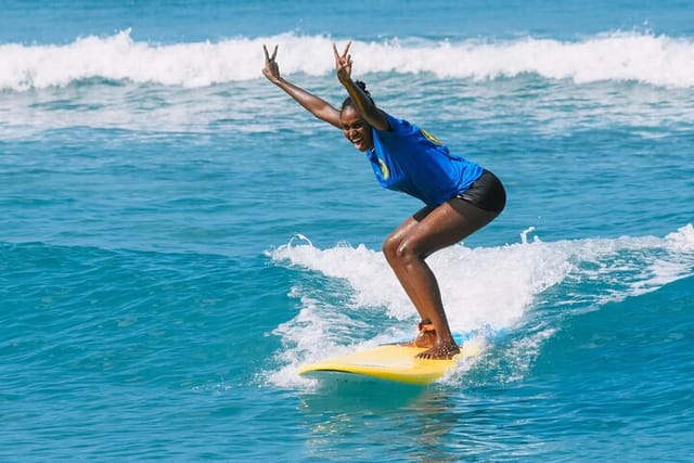 Private Surf Lessons in Guadeloupe - Photo 1 of 5